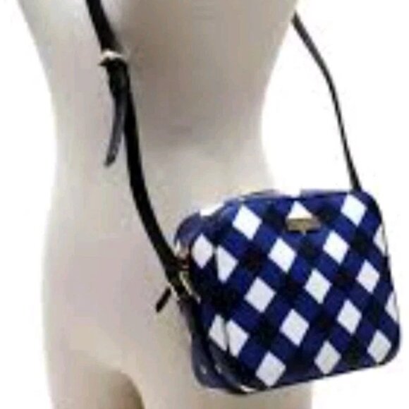 Kate Spade NY Gingham Crossbod Bag. - Picture 8 of 10